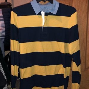 Long Sleeve Half Button Down